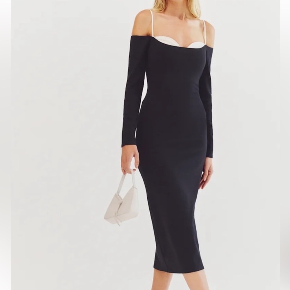 Reformation Off-Shoulder Dress